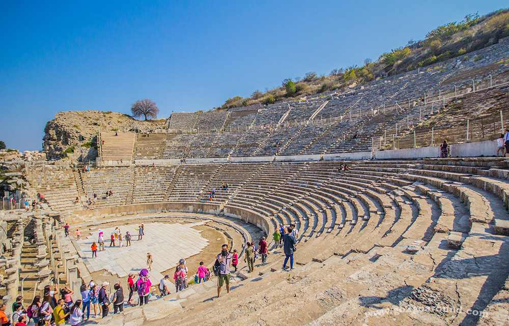 โรงละครกลางแจ้ง Great Theatre เมืองโบราณเอเฟซุส City of Ephesus 