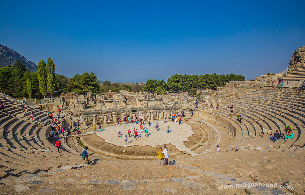 โรงละครกลางแจ้ง Great Theatre เมืองโบราณเอเฟซุส City of Ephesus 