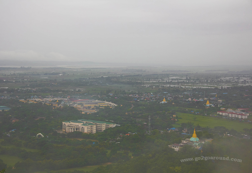 view point from มัณฑะเลย์ฮิลล์ Mandalay Hill